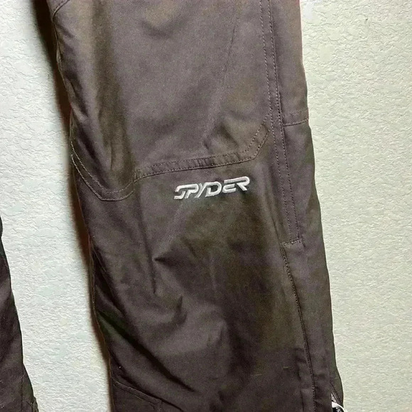 Spyder woman’s ski pants size 10 brown with thinsulate insulation - Picture 3 of 5